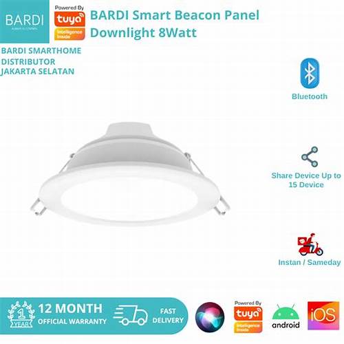 BARDI Smart Beacon Panel Downlight 8W RGBWW