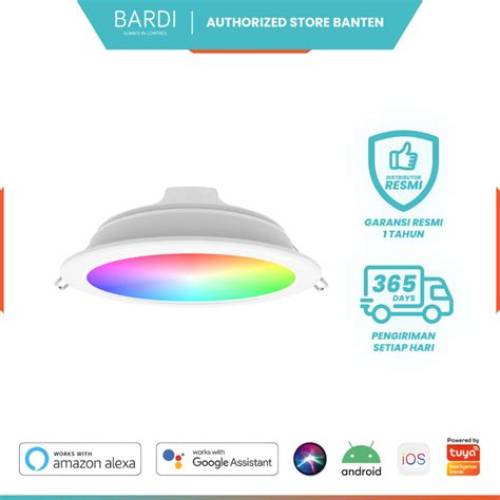 BARDI Smart Downlight Beacon Panel 14W RGB WW Bluetooth