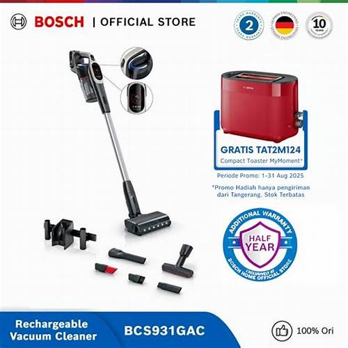 Bosch BCS931GAC Rechargeable Vacuum Cleaner Unlimited 9 Graphite