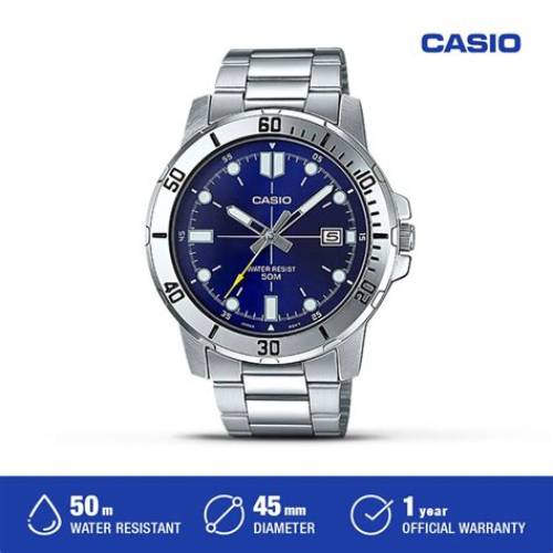 Casio Jam Tangan Pria MTP-VD01D-2EVUDF Analog