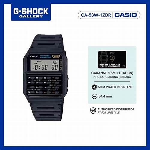 Casio Original CA-53W-1ZDR Jam Tangan Pria Digital