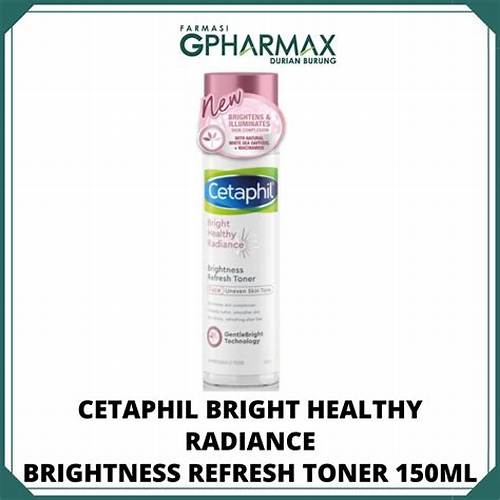 Cetaphil Brightness Refresh Toner 150ml + Instant Mask x3 23ml