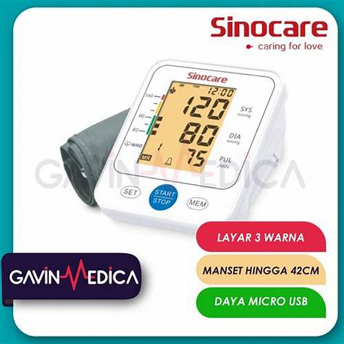 Cici Sehat - Sinocare BPM BSX 516 Tensimeter Digital Otomatis