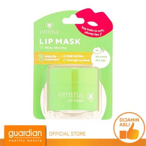 Emina Lip Mask Milky Matcha 9g
