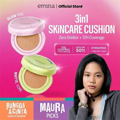 Emina Matte Core Cushion O03 Chai