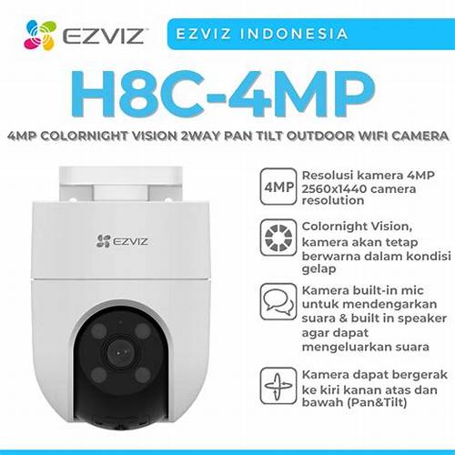 Ezviz Internet Camera Outdoor-H8C 4MP - Garansi Resmi
