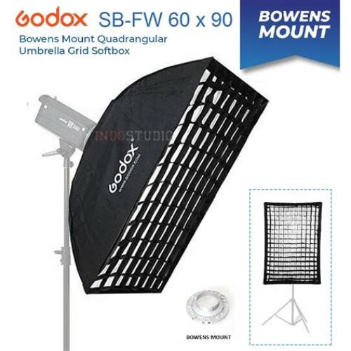 GODOX SB-FW 6090 Softbox with Grid Bowens Mount