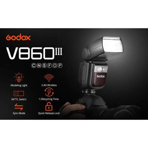 GODOX V860III TTL Li-ion Camera Flash