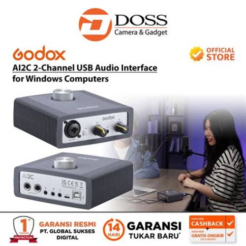 Godox AI2C 2-Channel Audio Interface
