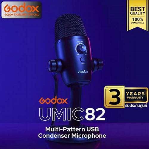 Godox UMIC82 Multi-Pattern USB Condenser Microphone