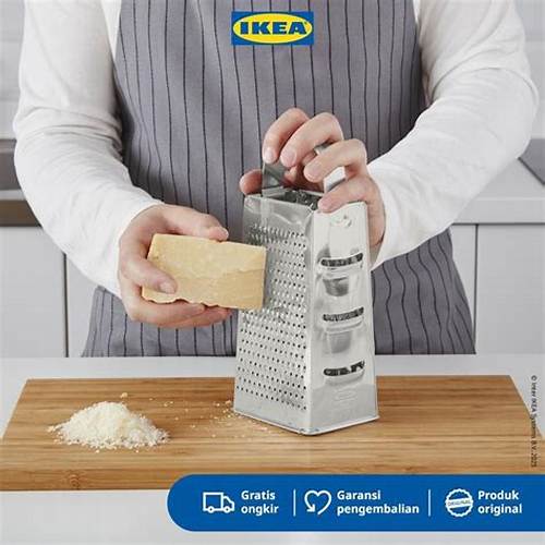 IKEA IDEALISK Parutan Stainless Serbaguna