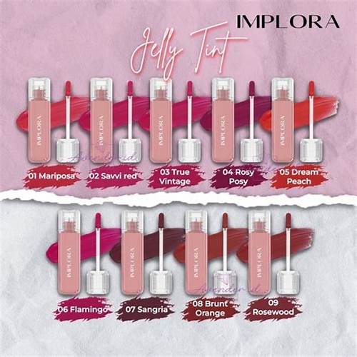 IMPLORA Lip Tint Cheek And Jelly Tint Series