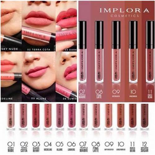 Implora Lip Cream Matte Salmon Pink