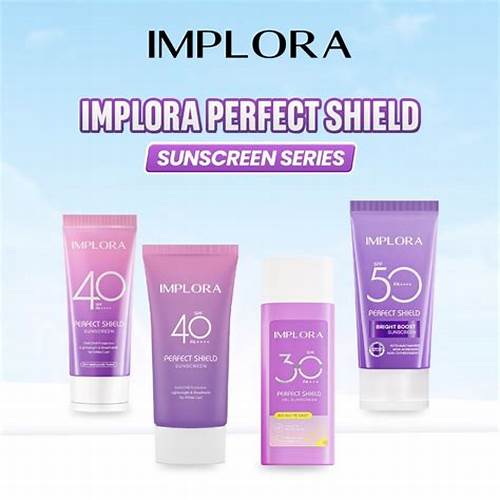 Implora Perfect Shield Sunscreen SPF 40 PA+++/Tabir Surya