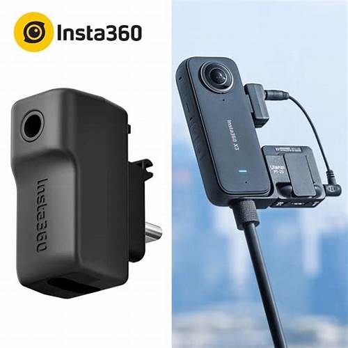 Insta360 Mic Adaptor for ONE X2 - Black