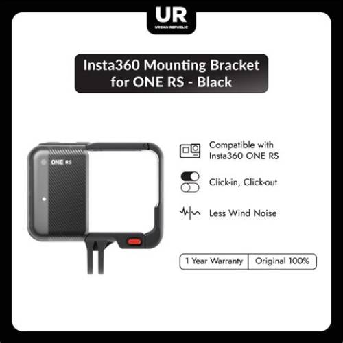 Insta360 Mounting Bracket for ONE RS - Black
