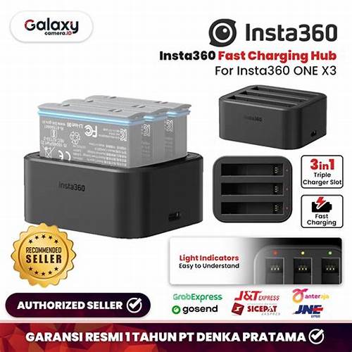 Insta360 One X3 Fast Charger Hub