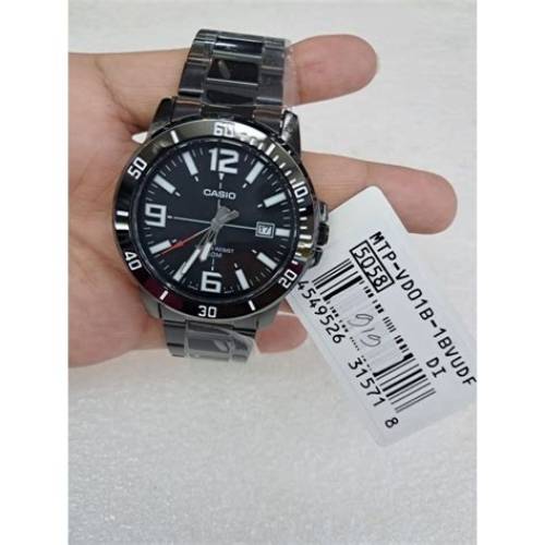 Jam Tangan Casio Pria Analog Original MTP-VD01B-1BVUDF