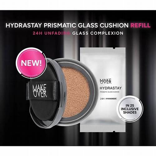 MAKE OVER Hydrastay Prismatic Glass Cushion High Coverage