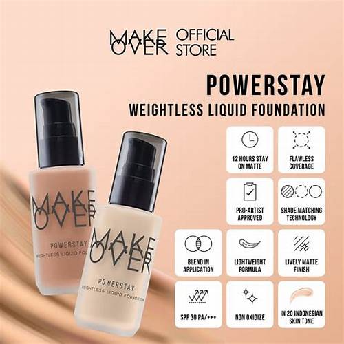 MAKE OVER Powerstay 24H Weightless Liquid Foundation