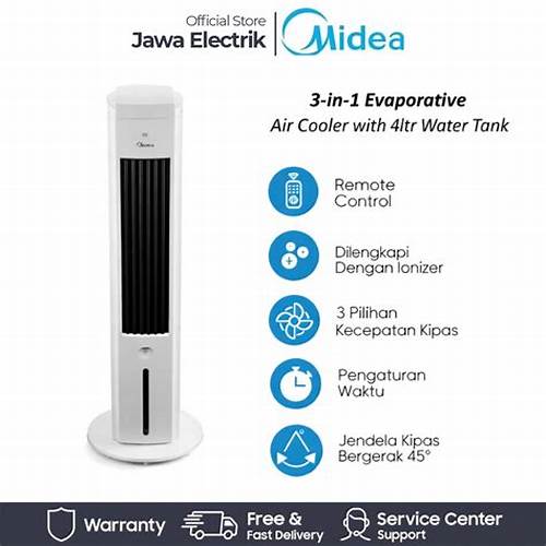 MIDEA Air Cooler Tower MAC400R 4 Liter