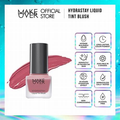 Make Over Hydrastay Liquid Tint Blush 03 Solace