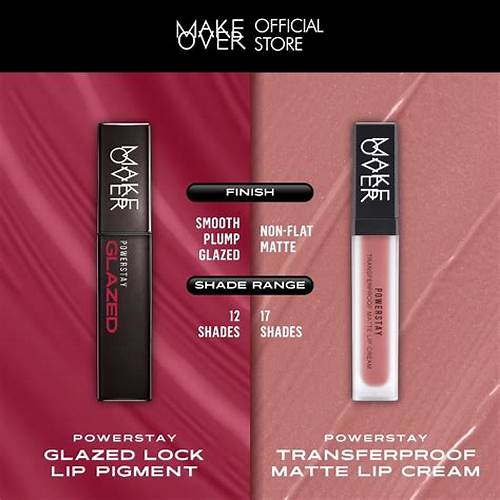 Make Over Powerstay Glazed Lock Lip Pigment 3g