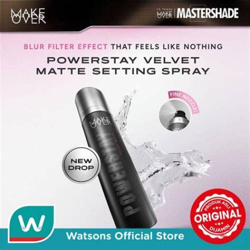 Make Over Powerstay Velvet Matte Setting Spray 70ml
