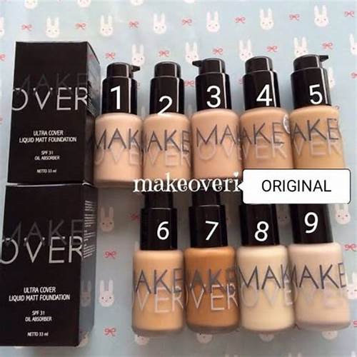 Make Over Ultra Cover Liquid Matt Foundation 01
