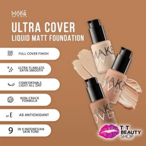 Make Over Ultra Cover Liquid Matt Foundation Silk