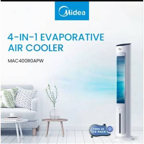 Midea 4L 45W Air Cooler MAC400R0APW /MAC400ROBPH