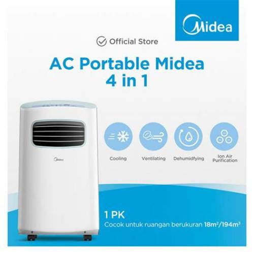 Midea AC Portable MPF2-09CRN1 1 PK