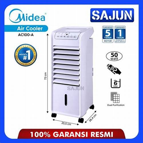 Midea Air Cooler 6 Liter AC100-A Putih
