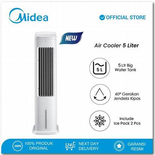 Midea Tower Fan Air Cooler 3in1  MAC500M0BPW 5L Humidifier