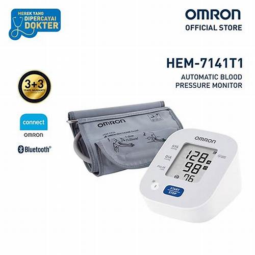 OMRON HEM 7141T-1 Tensimeter Digital + Connect Bluetooth