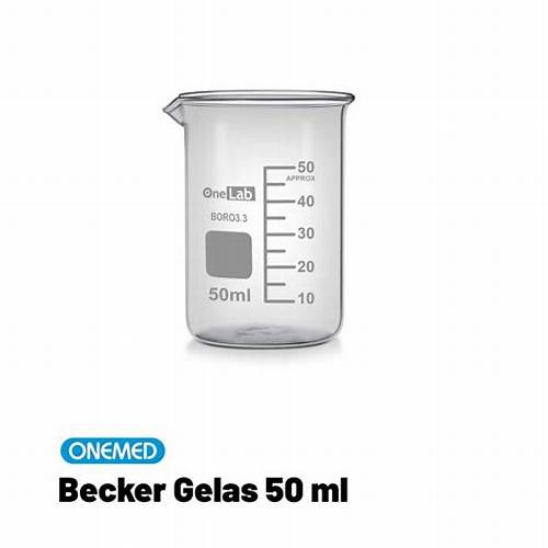 ONEMED Beaker Glass 50 ml - Gelas Piala OOF