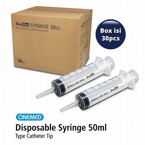 ONEMED Feeding Syringe 50cc Catheter Tip OOF