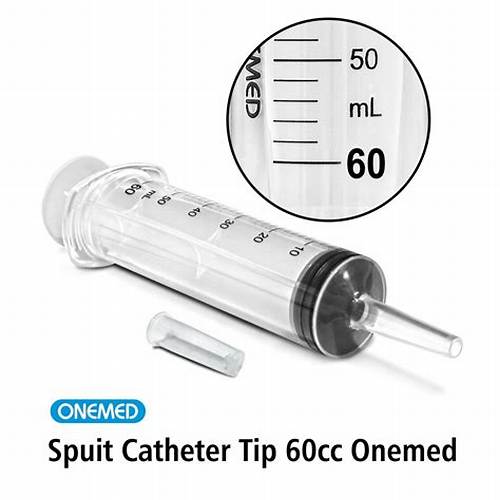 ONEMED Feeding Syringe 60cc Catheter Tip PCS OOF