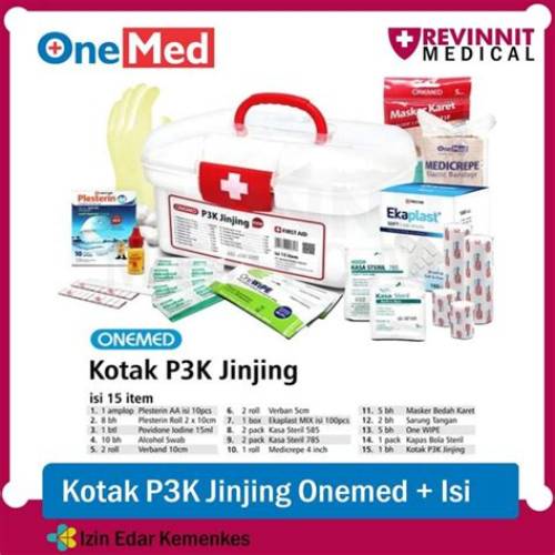 ONEMED Kotak P3K +isi Lengkap