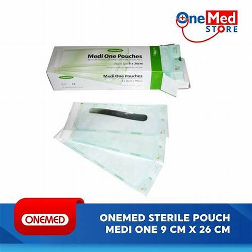 ONEMED Sterile Pouch MediOne 9x26cm OOF