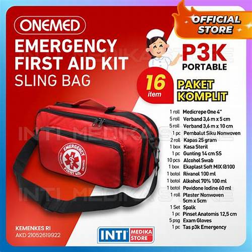 ONEMED Tas P3K Emergency Kit Plus Isi SET OOF