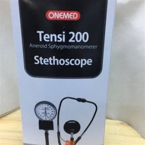 ONEMED Tensimeter Aneroid 200 & Stetoscope Gray OOF