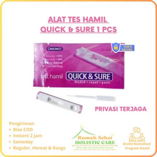 ONEMED Tes Hamil Quick&Sure pcs OF