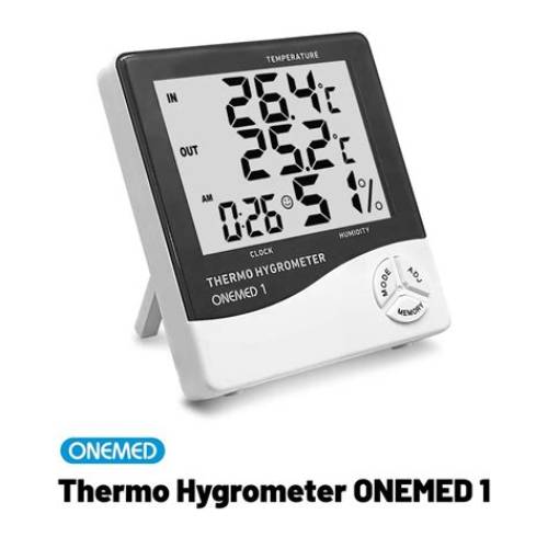 ONEMED Thermometer Digital Hygrometer HTC1 OOF
