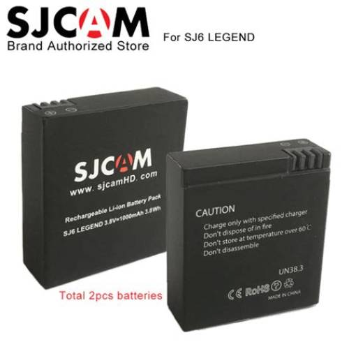 ORIGINAL BATTERY SJCAM SJ6 LEGEND SERIES