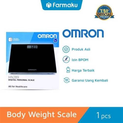 Omron Digital Body Weight Scale HN-289 Pcs - KGS
