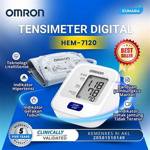 Omron Tensimeter Digital Hem 7120