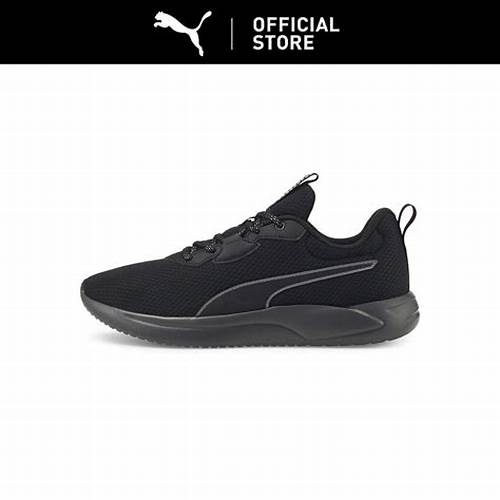 PUMA Sepatu Lari Resolve Smooth Black-Black