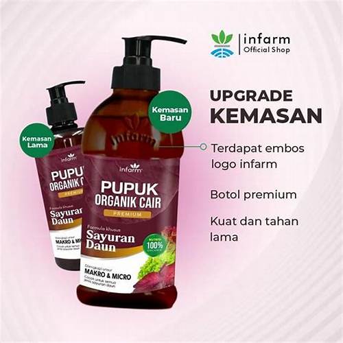 PUPUK ORGANIK CAIR TANAMAN DAUN 500 ML - Infarm
