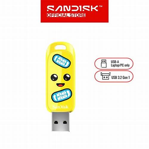SANDISK Fortnite USB Flash Drive, Peely Edition
